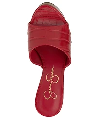 Jessica Simpson Women's Cynlia Platform Slip-On Sandals