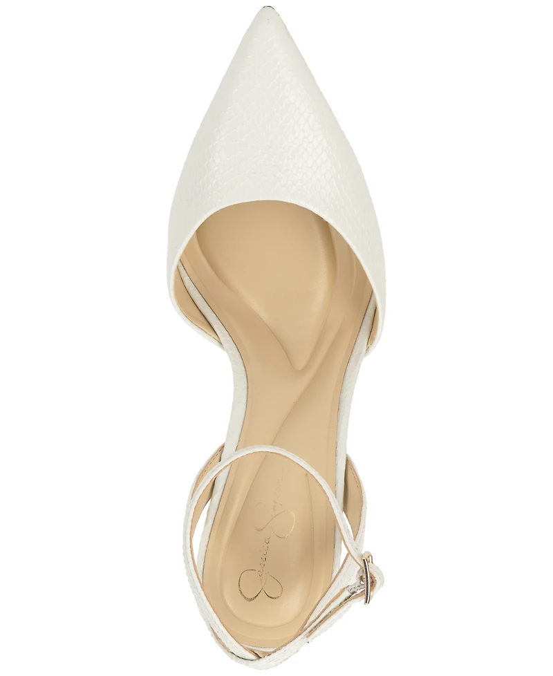 Jessica Simpson Women's Ocanna Two-Piece Pointed-Toe Pumps