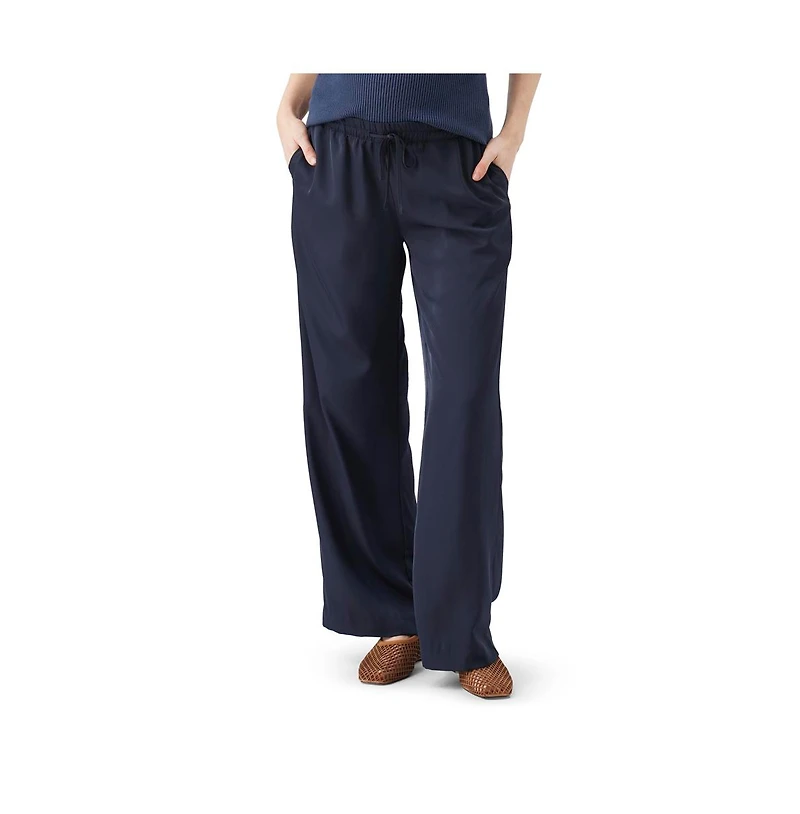 Ripe Maternity Women's Tamara Satin Pull-On Pant Midnight