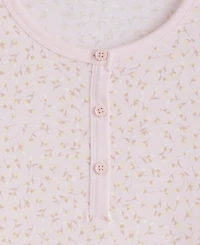 Charter Club Women's Cotton Essential Short-Sleeve Henley Sleepshirt, Macy's Exclusive