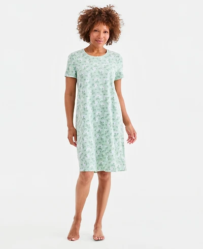 Charter Club Women's Short-Sleeve Sleepshirt, Macy's Exclusive
