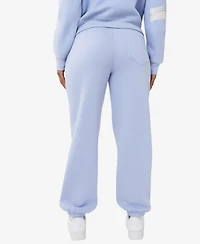 True Religion Women's Fleece Boyfriend Jogger Pants