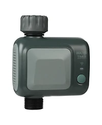 Mecale WiFi Sprinkler Timer, Single Outlet Smart Hose Faucet Timer with Brass Inlet, 2.4GHz WiFi/Bluetooth App Control, IPX6