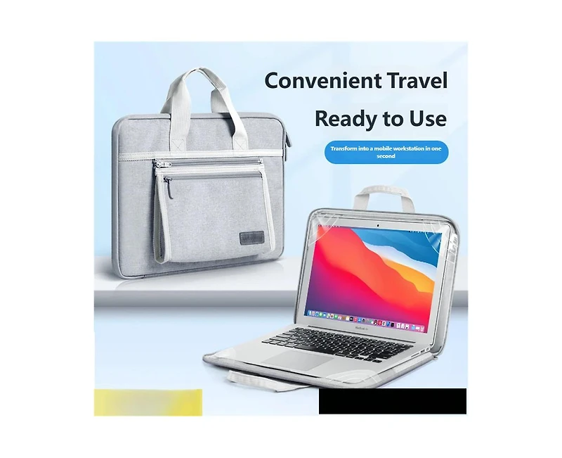 Risokeys Ultra-Light Nylon Tote Bag - 13-inch Slim Laptop Bag for MacBook, Xiaomi and Other Thin 13.3-inch and Below Notebooks