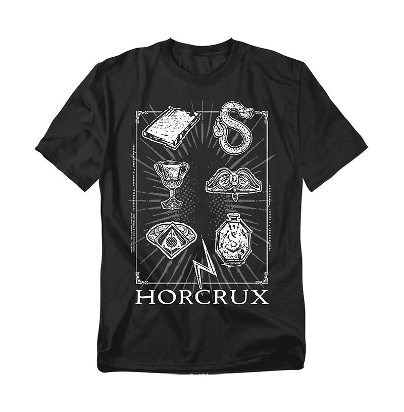 Harry Potter Big & Tall Horcrux Symbols T Shirt