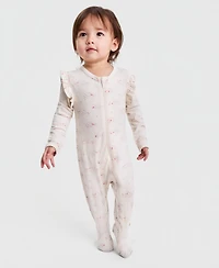 First Impressions Baby Girls' the Garden Jersey Coveralls, Macy's Exclusive
