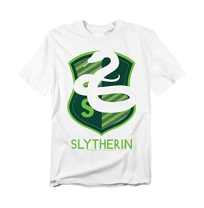 Harry Potter Men's Slytherin Silhouette Crest T Shirt