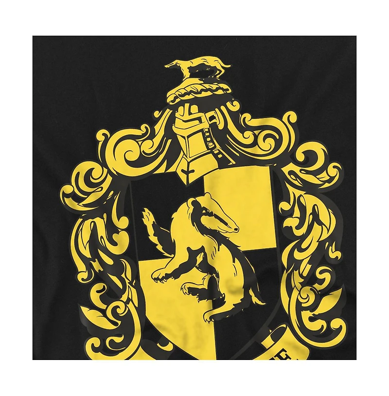 Harry Potter Men's Hufflepuff Crest T Shirt