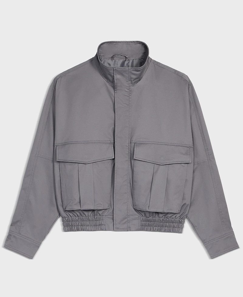 Mode of One Men's Relaxed-Fit Stretch Twill Utility Jacket, Macy's Exclusive