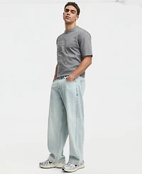 Mode of One Men's McCarren Baggy-Fit Wash Jeans, Macy's Exclusive
