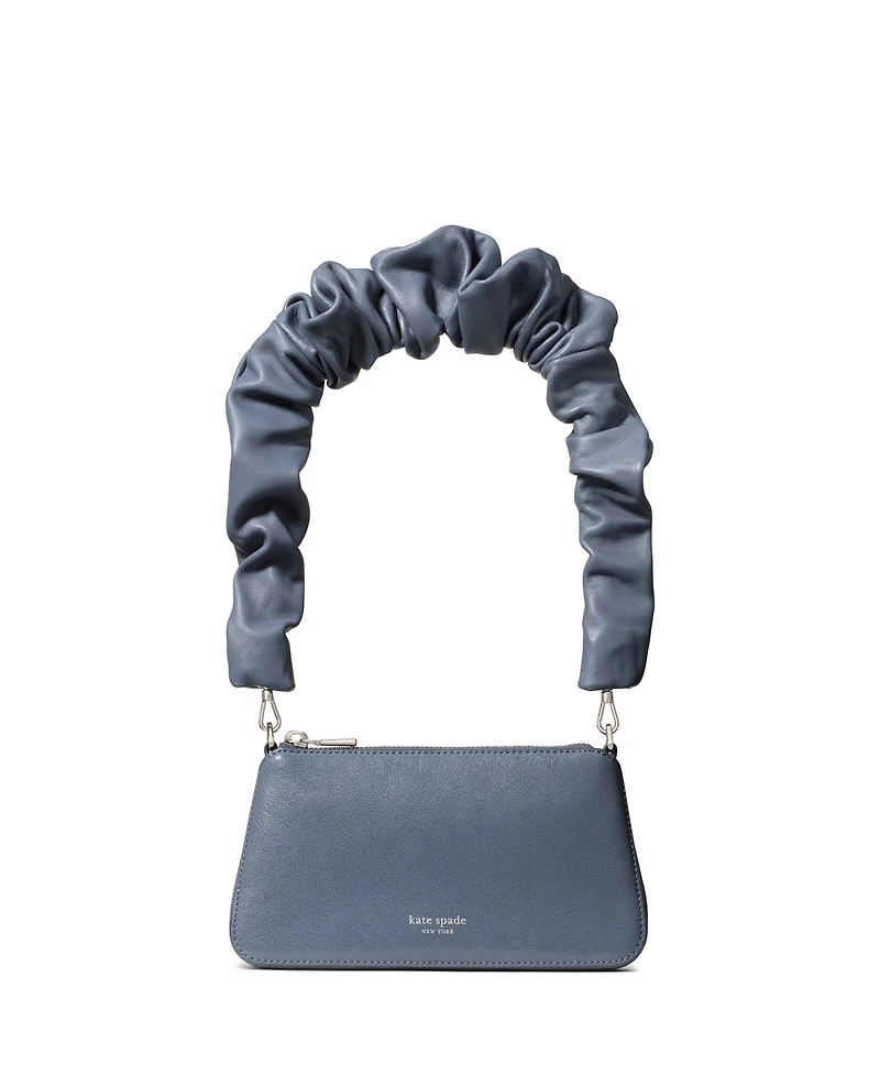 kate spade new york Grace Glazed Leather Pochette Shoulder Bag