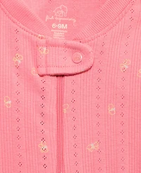 First Impressions Baby Girls' The Garden Pointelle Coveralls, Macy's Exclusive