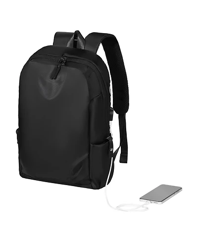 Mecale 26L Lightweight Travel Hiking Backpack, Water-Resistant, Usb Charging Port, Anti-Theft Pocket,Laptop