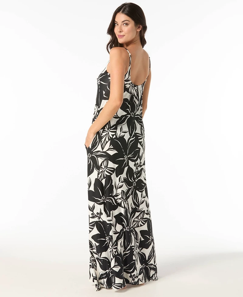 Carmen Marc Valvo Women's A-Line Cover-Up Dress