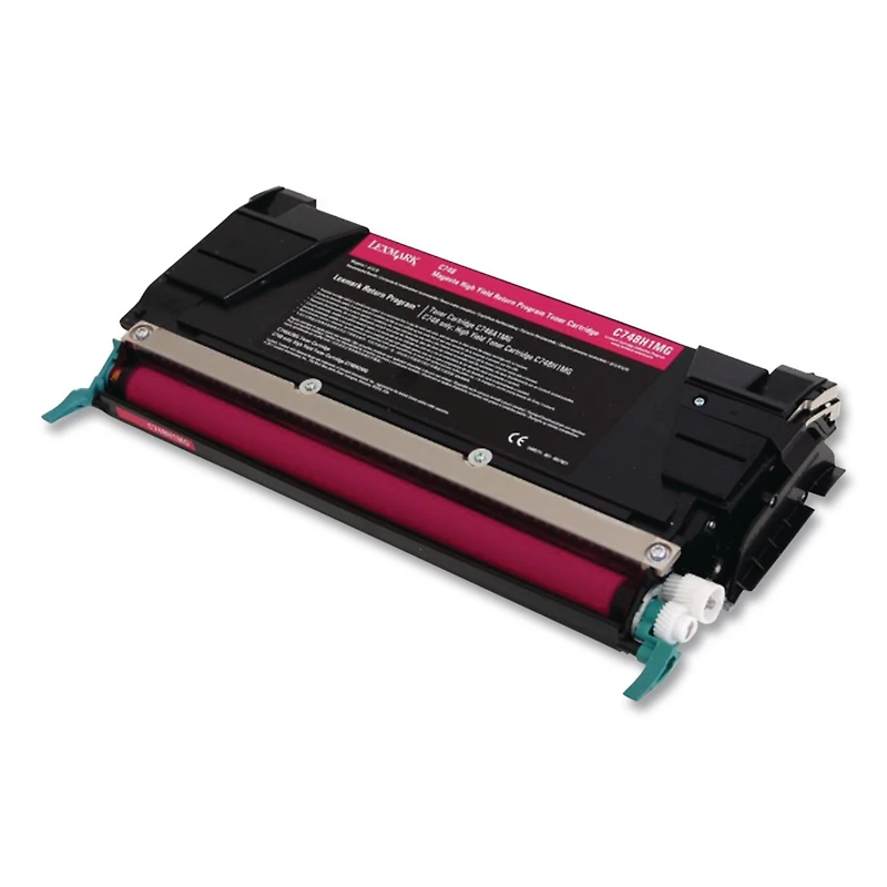Lexmark C748H1MG 10,000 Page-Yield Return Program High-Yield Toner - Magenta