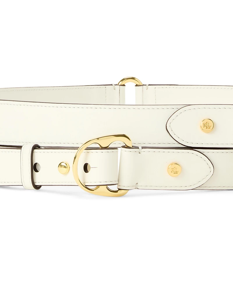 Lauren Ralph Double-Wrap Wide Belt
