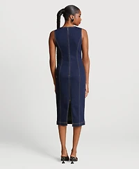 Avec Les Filles Women's Sleeveless Midi Dress