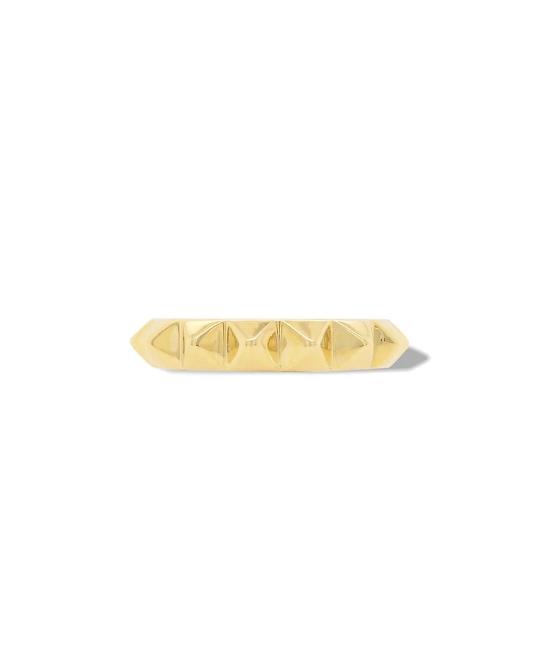 The Lovery Gold Rockstud Ring 14K Gold