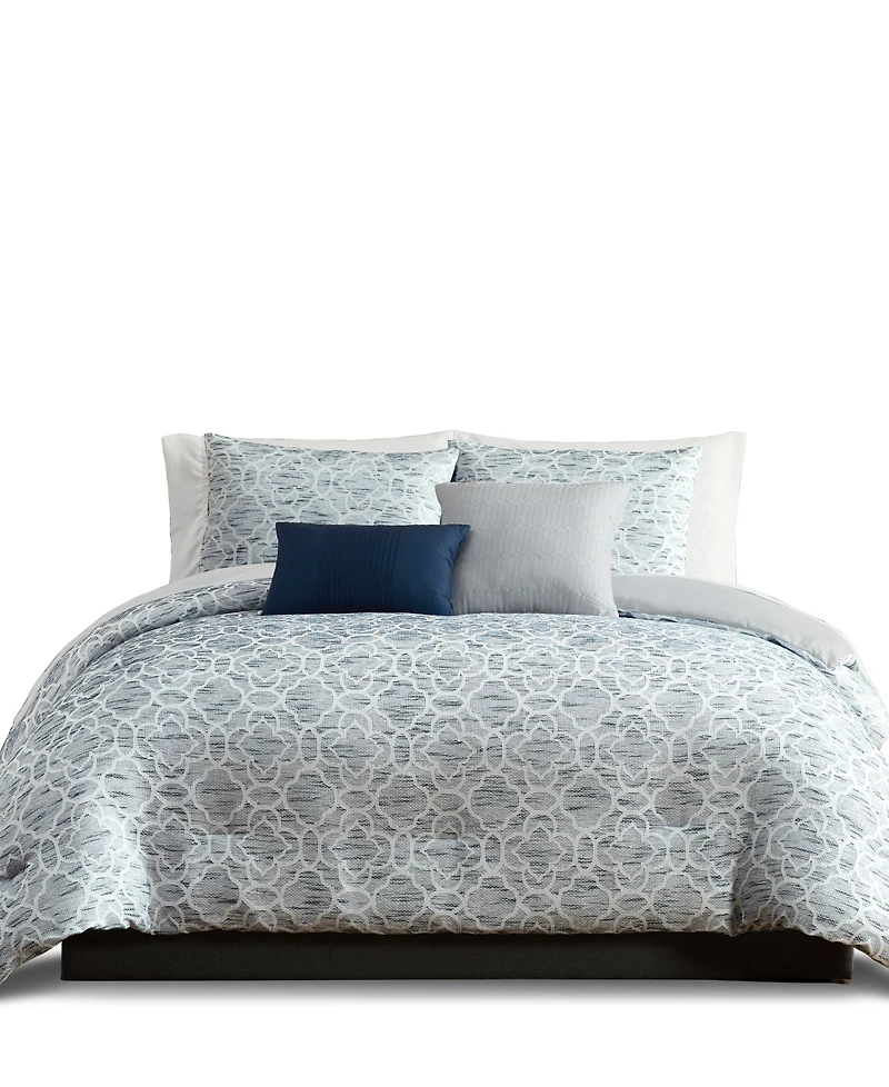 Macy's Benton Geometric 9-Pc. Comforter Set