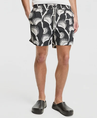Mode of One Men's Flytrap 5" Swim Trunks, Macy's Exclusive