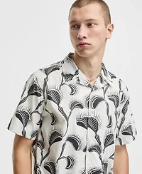 Mode of One Men's Flytrap Camp Swim Shirt, Macy's Exclusive