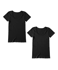 Ingrid + Isabel Maternity Seamless Rib Short Sleeve Crew Tee