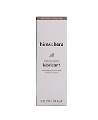 Hims & Hers Glide: Premium water-based lubricant with aloe, green tea, and hemp seed. No sticky residue, hydrating, pH balanced, no parabens
