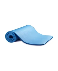 BalanceFrom Fitness GoYoga 71x24in Anti Tear Exercise Yoga Mat with Strap, Blue
