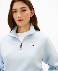 Tommy Hilfiger Women's Half-Zip Sweatshirt