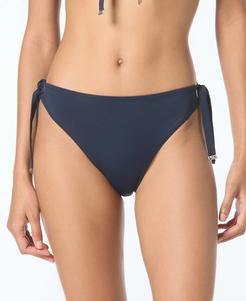 Michael Kors Women's Grommet Mid Rise Swim Bottoms