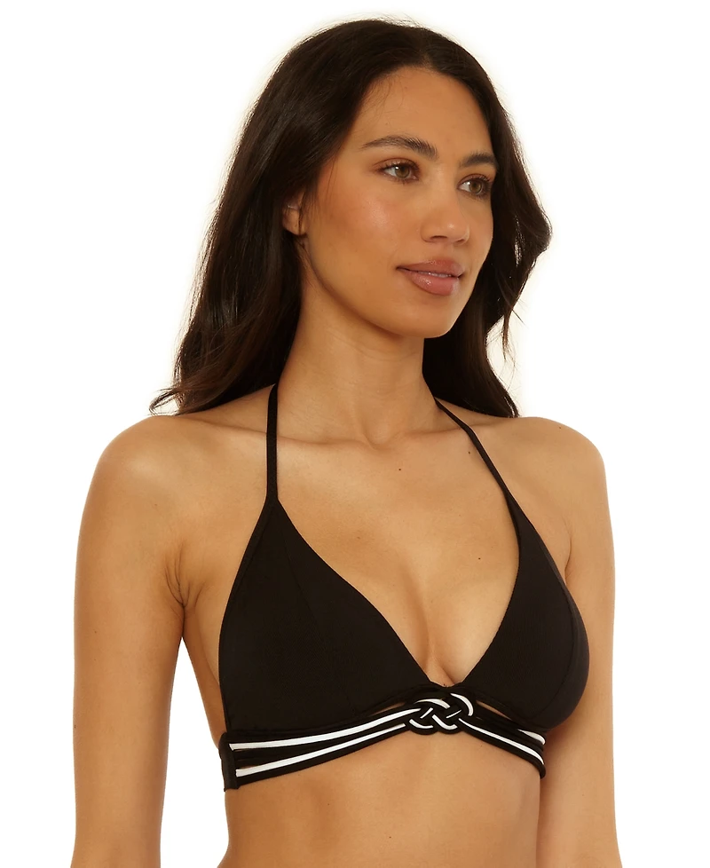 Trina Turk Women's Triumph Micro Braided Swim Hipster Bottom