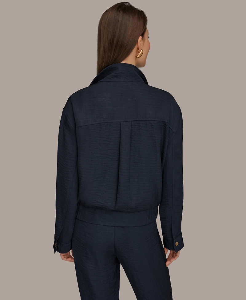 Donna Karan New York Women's Zip-Up Jacket
