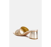 Starks Diamante Embellished London Sandals