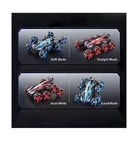 Bruce & Shark 8WD Gesture Control Rc Stunt Car with 360° Spins, Drifting, Fog Light Effects