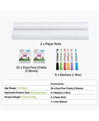 Mecale Kids Trampoline, 5 ft, Enclosure Net, Basketball Hoop & Ball Pit Balls, Indoor/Outdoor, Ages 3