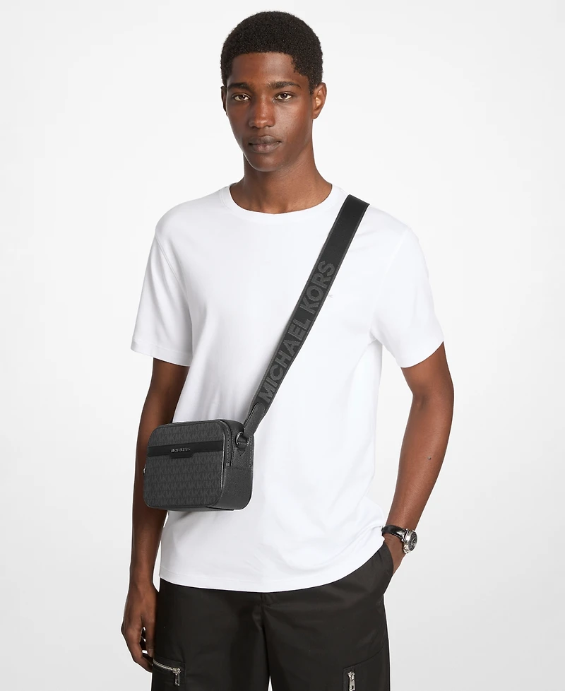 Michael Kors Men's Double Zip Camera Bag