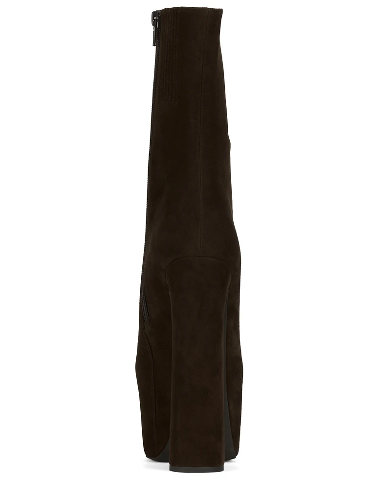 Jeffrey Campbell Women's Woah Hi Platform Full-Zip Dress Booties