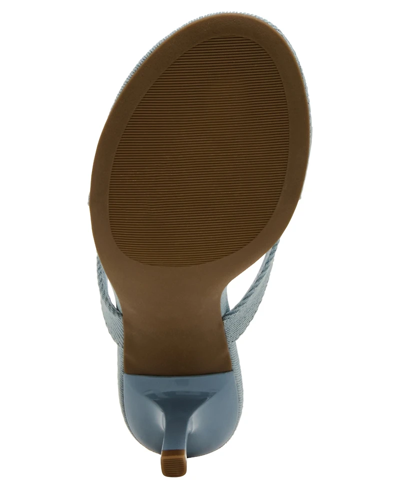 Madden Girl Women's Heartbeat Embellished High-Heel Thong Sandals