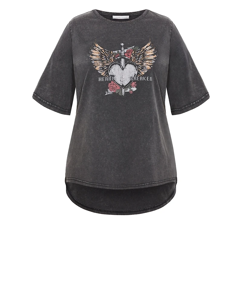 City Chic Plus Size Kyra Tee