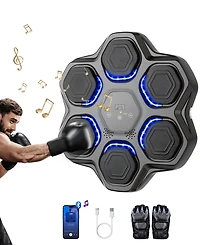 Sugift Music Boxing Machine Gym Fighting Equipment With Gloves