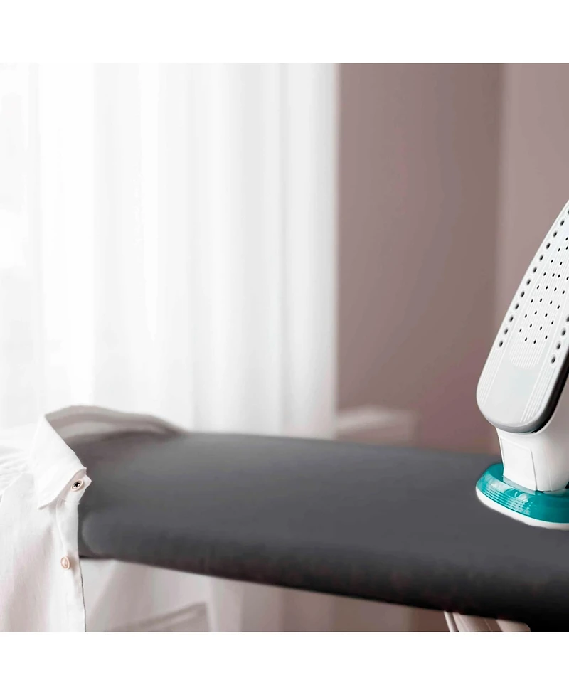 Hearth & Harbor Ironing Board Cover and Pad 15x54 Full Size, Thick Heavy Duty Scorch Resistant Padding Elastic Edge Hook & Loop Fastener, Iron Board C