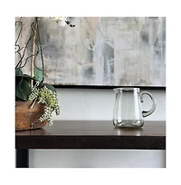 Verve Culture Handblown Glass Pitcher