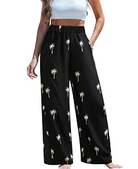 Cupshe Women's Late Night Call Tropical Pants