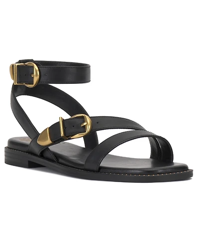 Vince Camuto Women's Neiko Strappy Flat Sandals