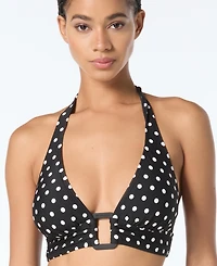 Michael Kors Women's Halter Swim Bra Top