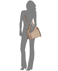 Guess Danya Top-Zip Large Satchel Bag