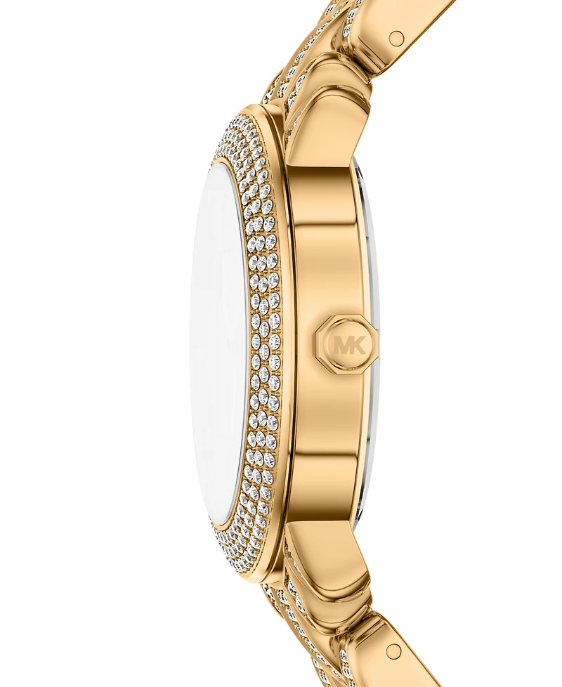 Michael Kors Women's Phoebe Three-Hand Gold-Tone Stainless Steel Watch, 36mm