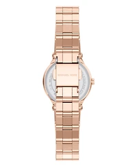 Michael Kors Women's Billie Three-Hand Rose Gold-Tone Stainless Steel Watch, 26mm