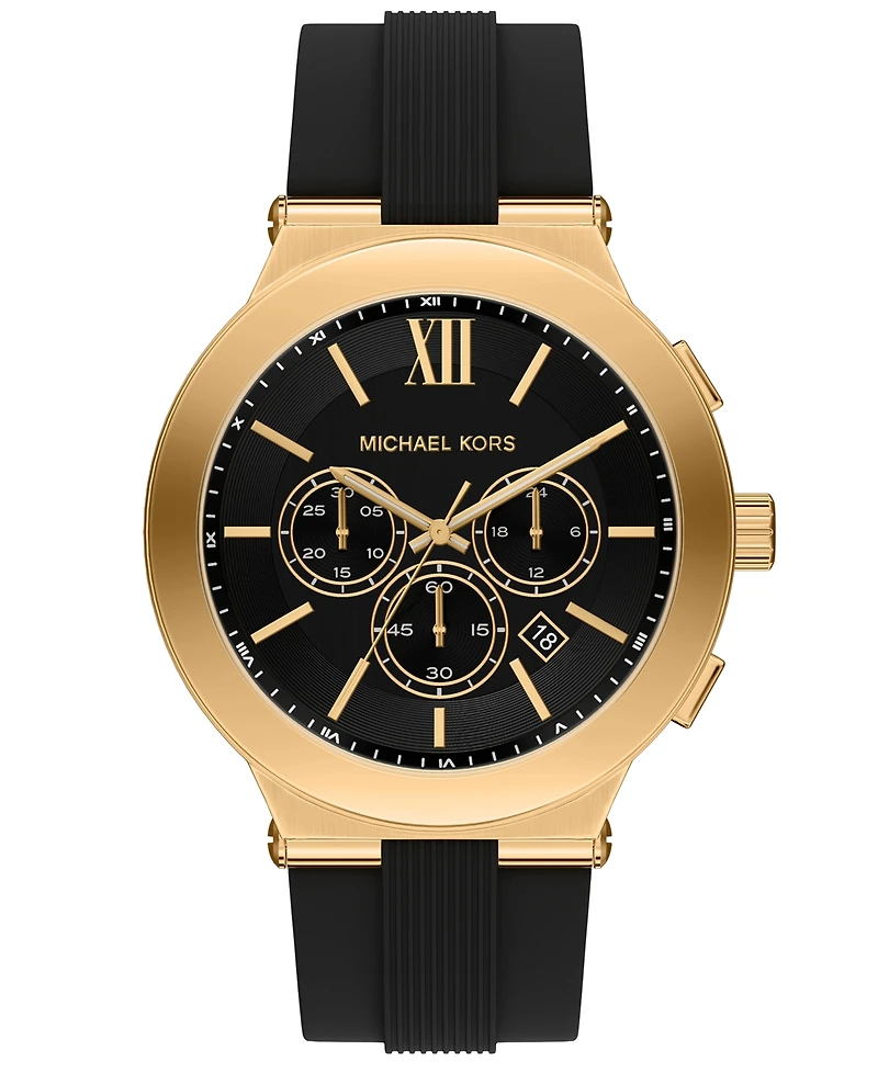 Michael Kors Men's Billie Chronograph Silicone Watch