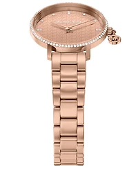 Michael Kors Women's Pyper Two-Hand Rose Gold-Tone Stainless Steel Watch, 32mm